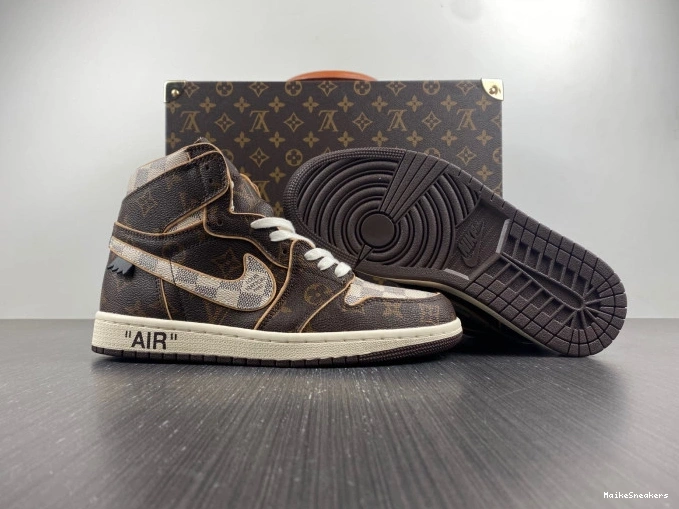 MaikeSneakers OFF-WHITE Jordan Air x LV 1 0804